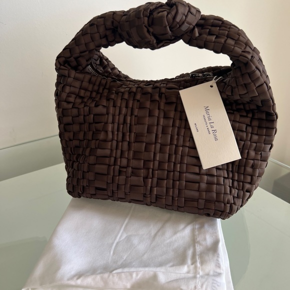 MARIA LA ROSA Mini Datolite Dark Brown Bag - Picture 5 of 13